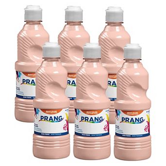 Dixon Prang 16 oz. Ready-to-Use Tempera Peach Paint 6 pk