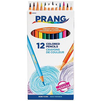 Dixon Prang 12 pc. Thick 3.3 mm Core Colored Pencils Set 6-pk.