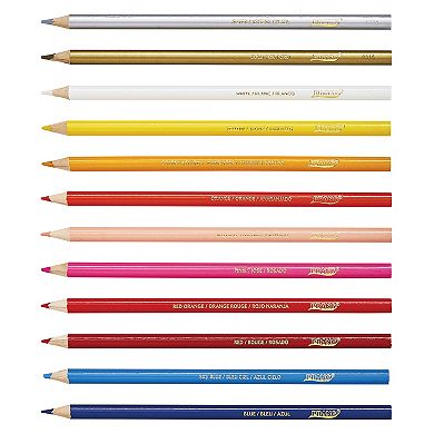 Dixon Prang 24 pc. Thick 3.3 mm Core Colored Pencils Set 3-pk.