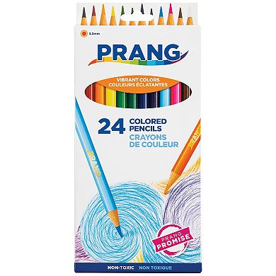 Dixon Prang 24 pc. Thick 3.3 mm Core Colored Pencils Set 3-pk.