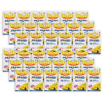 Dixon Prang 12 pc Yellow Dustless Board Chalk 36 pk