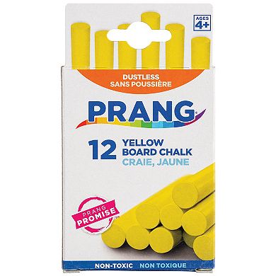 Dixon Prang 12-pc. Yellow Dustless Board Chalk 36-pk.