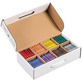 Dixon Prang 8 Color Crayons Master Set 800 pk