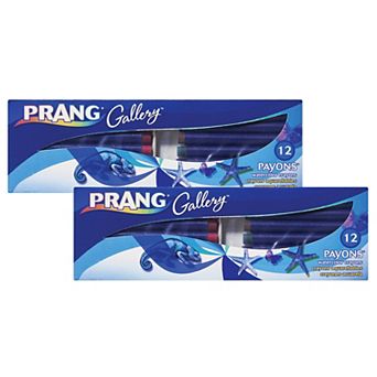 Dixon Prang 12 pc Payons Watercolor Crayons with Brush 2 pk