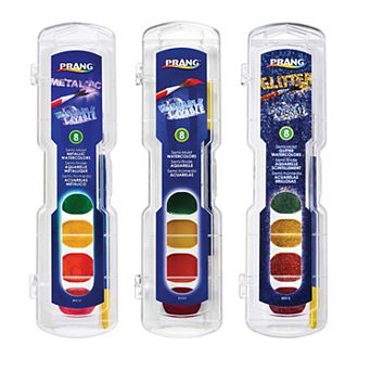Dixon Prang 8 Assorted Colors Washable Watercolor Set 36 pk