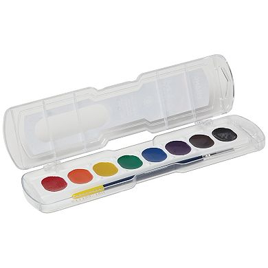 Dixon Prang 8 Color Semi-Moist Washable Watercolor Set 6-pk.