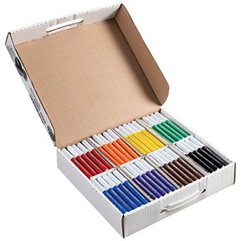 Dixon Prang 8 Color Washable Art Marker Set 200 pk