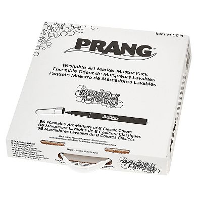 Dixon Prang 8 Color Washable Art Marker Set 96-pk.