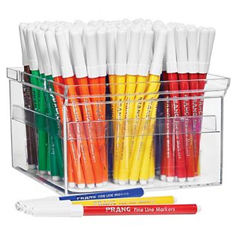 Dixon Prang 12 Color Fine Tip Classic Art Markers Set 144 pk