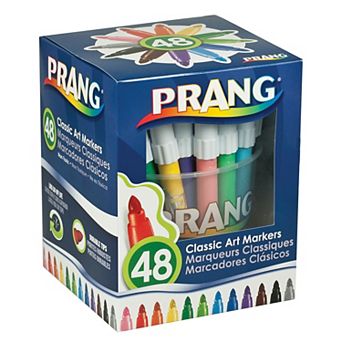 Dixon Prang 48 Color Washable Art Markers Set