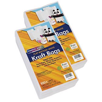 Dixon Creativity Street 100 pc Kraft Bag Set 2 pk