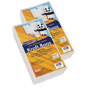 Dixon Creativity Street 100 pc Kraft Bag Set 2 pk