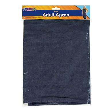 Dixon Creativity Street Adult Dark Blue Denim Apron 2-pk.