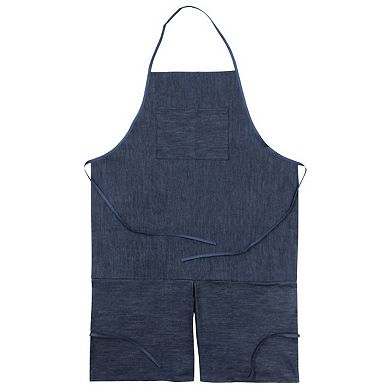 Dixon Creativity Street Adult Dark Blue Denim Apron 2-pk.