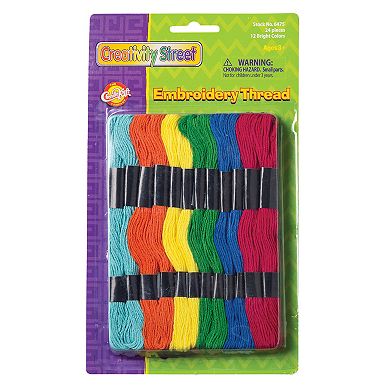 Dixon Creativity Street 24-pc. Embroidery Thread Skeins Set 3-pk.