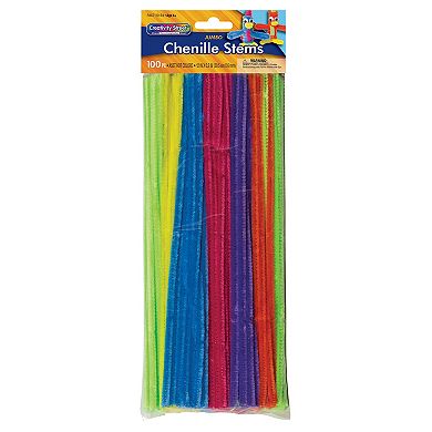 Dixon Creativity Street 100-pc. Assorted Hot Color Jumbo Stems Set 12-pk.