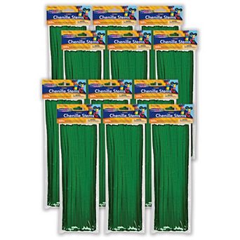 Dixon Creativity Street 100 pc Dark Green Jumbo Stems Set 12 pk