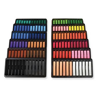 Dixon Creativity Street 144 pc 24 Assorted Color Square Artist Pastels Set