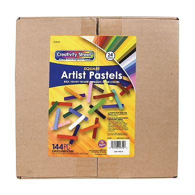 Dixon Creativity Street 144-pc. 24 Assorted Color Square Artist Pastels Set