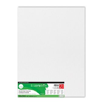Dixon Simply 18" x 24" Stretched Canvas 2 pk