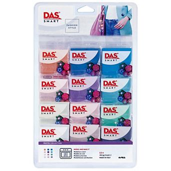 Dixon DAS Smart 1 oz. Pastel Colors Clay 12 pk