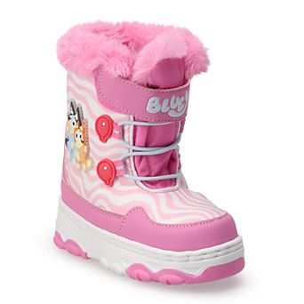 Girls' Bluey Snow Boots