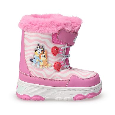 Girls' Bluey Snow Boots