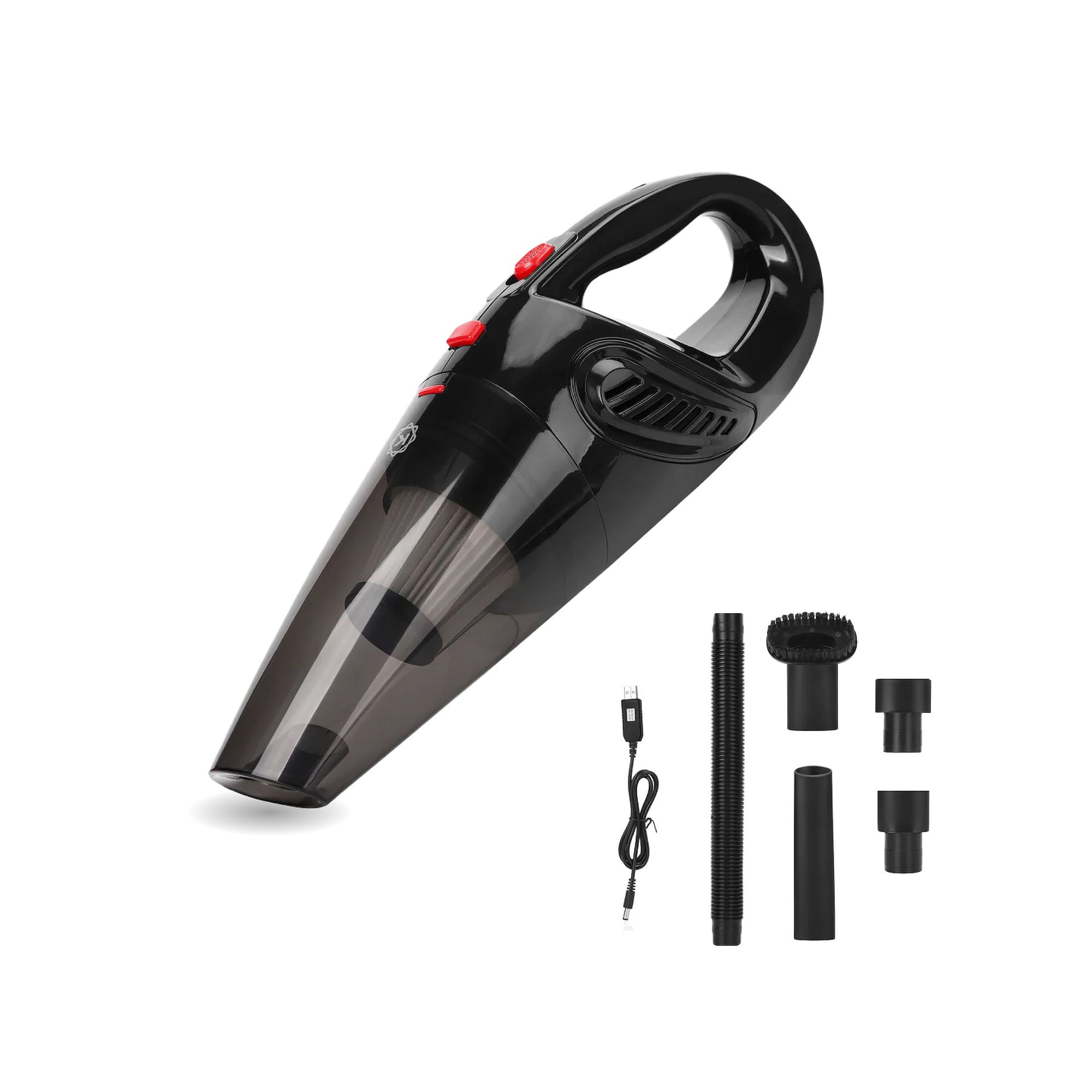 Kobot Portable Cordless Handheld Vacuum – Onyx, Black