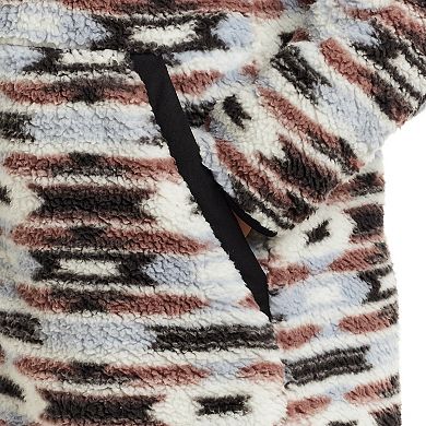 Women's Weathercast Hooded Sherpa Fleece Jacket