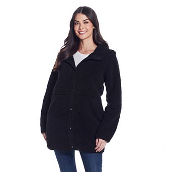 Women's Weathercast Hooded Sherpa Fleece Jacket