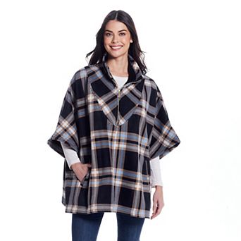 Women's Weathercast Zip Fleece Poncho
