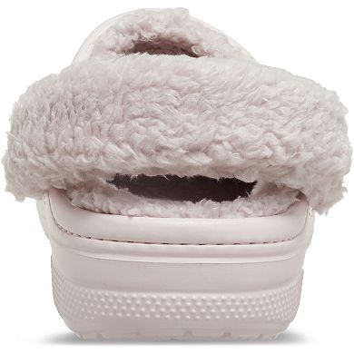 Crocs Baya Lined Women's Fuzz Strap Clogs