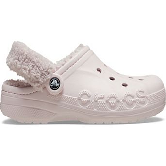 Crocs Baya Lined Women's Fuzz Strap Clogs