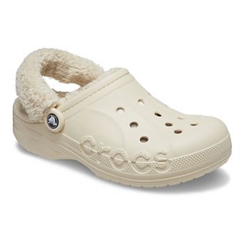 Crocs Baya Lined Women's Fuzz Strap Clogs