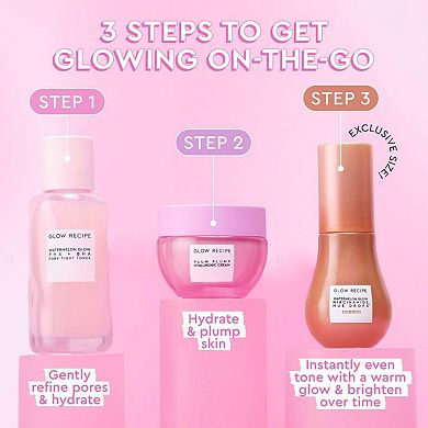 Get Glowing With Me Kit by Katie Fang with Hue Drops Tinted Serum