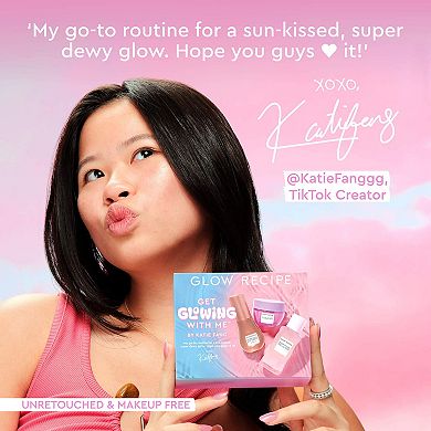 Get Glowing With Me Kit by Katie Fang with Hue Drops Tinted Serum