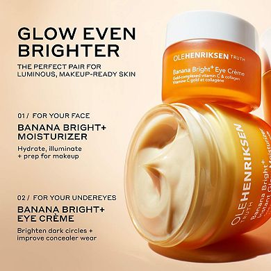 Banana Bright+ Instant Glow Moisturizer with Niacinamides and Vitamin C
