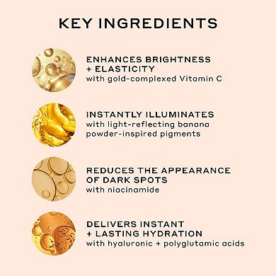 Banana Bright+ Instant Glow Moisturizer with Niacinamides and Vitamin C