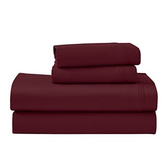 SUPERIOR Egyptian Cotton 1000 Thread Count Deep Pocket Solid Sheet Set