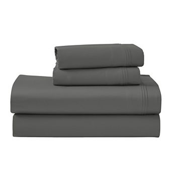 SUPERIOR Egyptian Cotton 1000 Thread Count Deep Pocket Solid Sheet Set