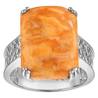 Designs by Gioelli Sterling Silver Copper Turquoise Ring