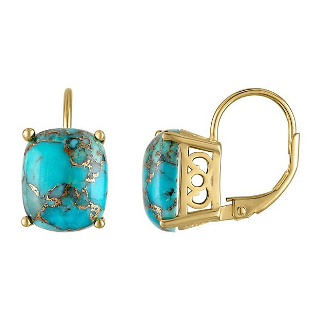 Kohls turquoise earrings deals