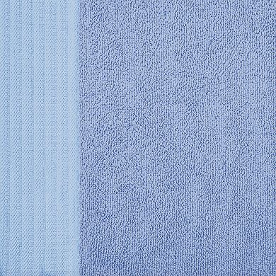 SUPERIOR 8-Piece Turkish Cotton Solid Towel Set