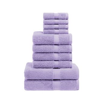 SUPERIOR 10 pc Highly Absorbent Egyptian Cotton Towel Set