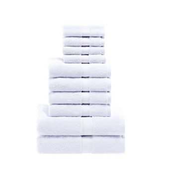 SUPERIOR 10 pc Highly Absorbent Egyptian Cotton Towel Set