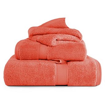 SUPERIOR Highly Absorbent Egyptian Cotton 3 pc Towel Set