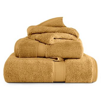 SUPERIOR Highly Absorbent Egyptian Cotton 3 pc Towel Set