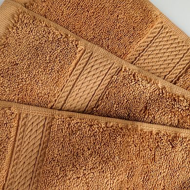 SUPERIOR 8-Piece Highly Absorbent Egyptian Cotton Towel Set