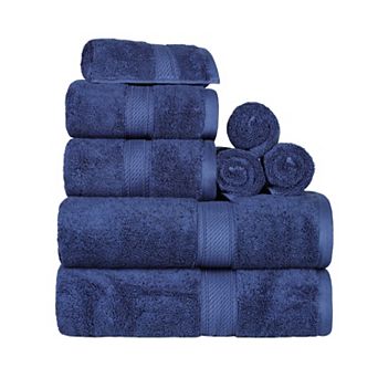 SUPERIOR 8 pc Highly Absorbent Egyptian Cotton Towel Set