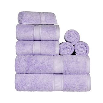 SUPERIOR 8 pc Highly Absorbent Egyptian Cotton Towel Set